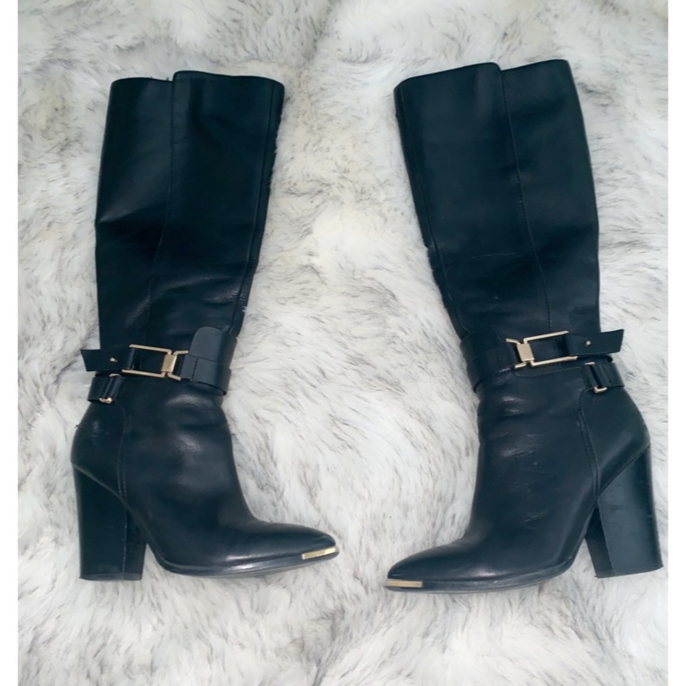 Aldo Women’s Black Leather Boots